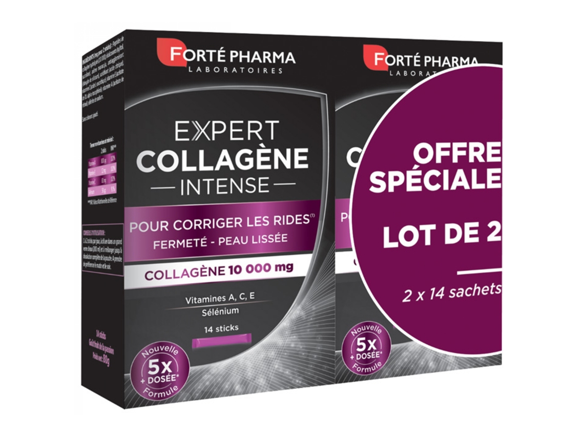 Expert Colágeno Intenso 2 X 14 Sticks FORTÉ PHARMA