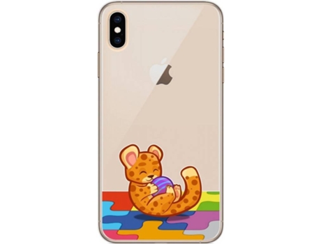 Carcasa iPhone XS Max TUMUNDOSMARTPHONE Leopardo Multicolor