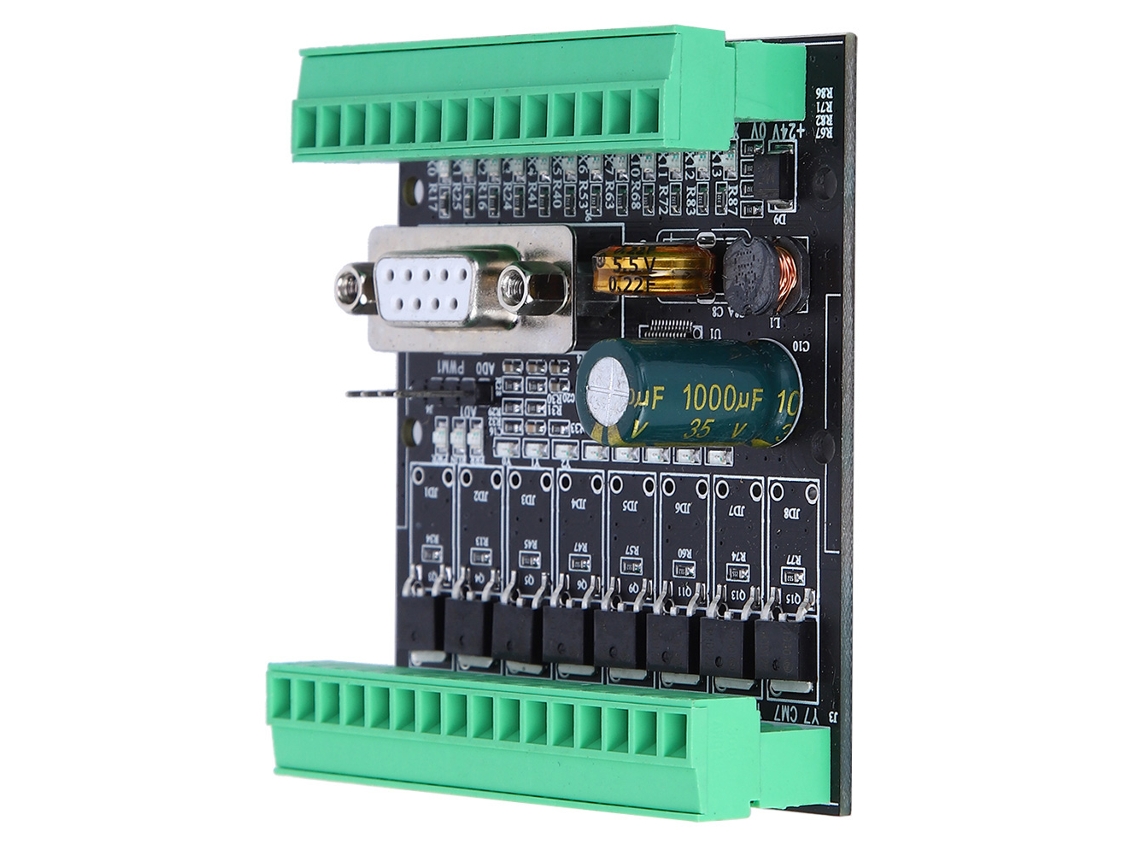 Placa De Control Industrial Plc Fx1n/2n‑6mr/t/10/14/20mr/t Ws2n‑20mt‑232‑s(c) Controladores Programables