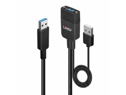 Cable de extensión USB híbrido de 35 m Lindy