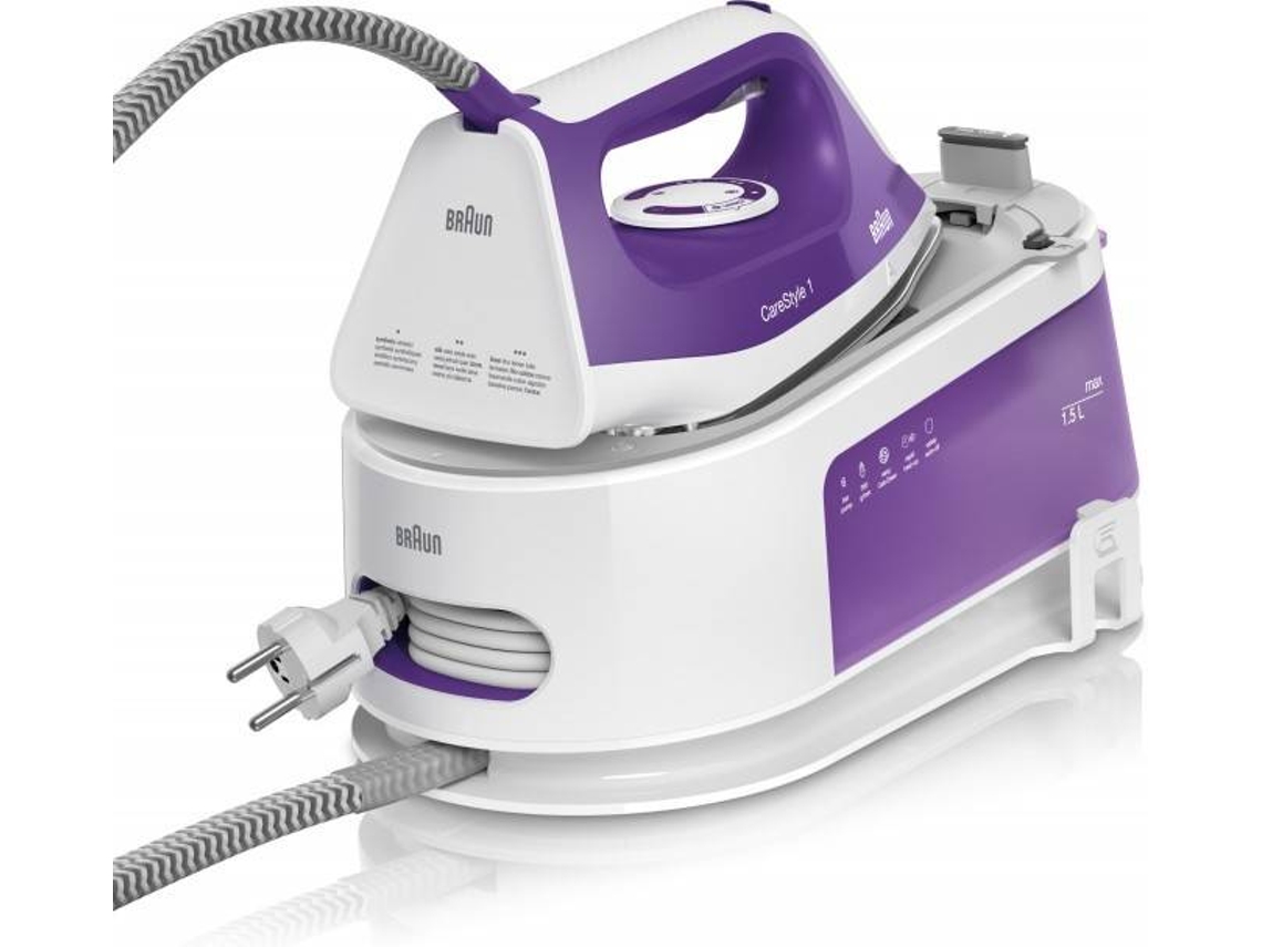Centro de Planchado BRAUN CareStyle 1 IS1014VI (Presión: 6 bar - Golpe de vapor: 360 g/min)