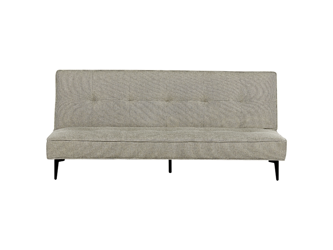 Sofá cama BELIANI Essvik de Poliéster Verde 191x90x83