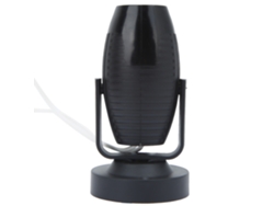 Foco LED portátil 2026 con ángulo ajustable, mini para fiestas, eventos y bodas, 85 265V, carcasa negra, luz cálida.