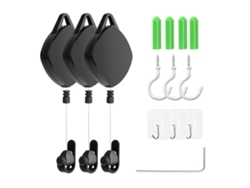 Sistema De Poleas Retráctiles Para Techo Para La Gestión De Cables De Realidad Virtual, Compatible Con Htc Vive/rift S/oculus Quest 2.
