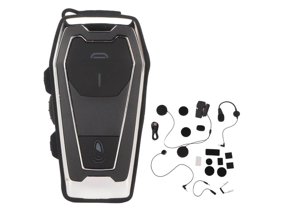 Auriculares Bluetooth Para Casco De Motocicleta (bluetooth 5.0 Resistente Al Agua Ipx6)