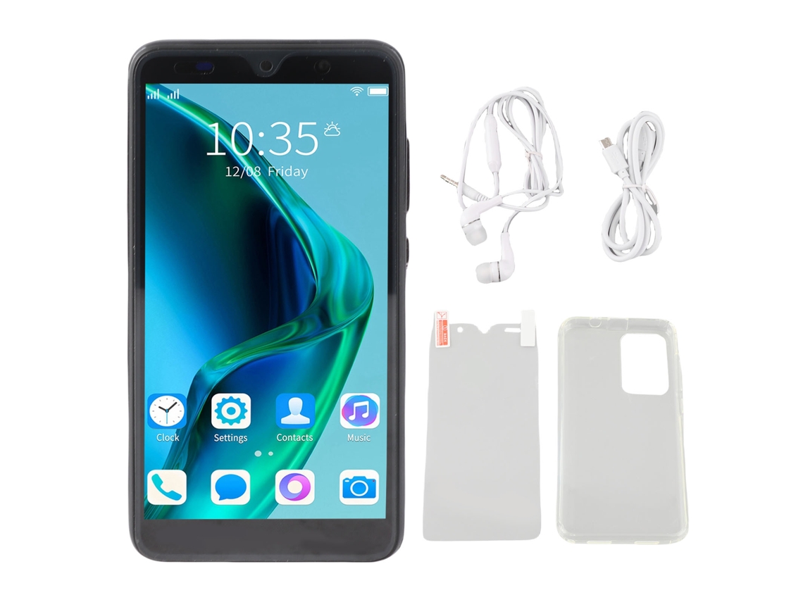 Smartphone Rino7 Pro, 5,45 Pulgadas, 2 Gb De Ram, 32 Gb De Rom, Reconocimiento Facial, Doble Sim, Doble Modo De Espera, Android, Negro.