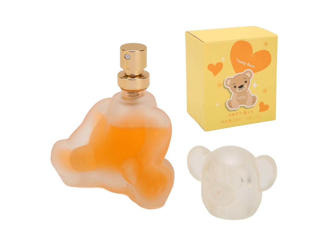 Perfume Em Forma De Urso 30ml Fragrância Leve E Duradoura Feminina Fresca Arena Móvel Para Estudantes
