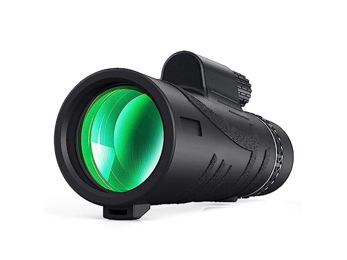 Telescopio monocular HD de alta potencia con adaptador para smartphone y trípode. Monoculares para adultos con visión nítida para Yizhood.