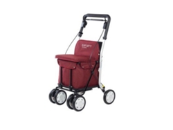 Andador y carrito de compra en uno plegable con cesta para asiento 29 L Lett 800