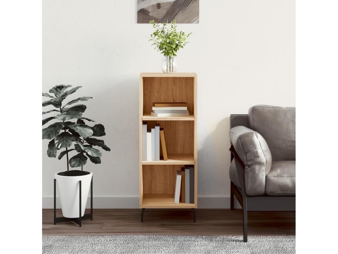 Lovely Home Aparador 34,5X32,5X90 Cm Derivados de Madera Roble Sonoma