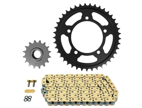 Kit cadena moto AFAM Aprilia 1000 Rsv4 20152020 Rsv4 Rf Racing Factory 20152018 Rsv4 Rr 20152020 525 16X41 (100-120-10.25)