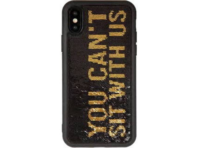 Funda iPhone X, XS BENJAMINS Can't Negro