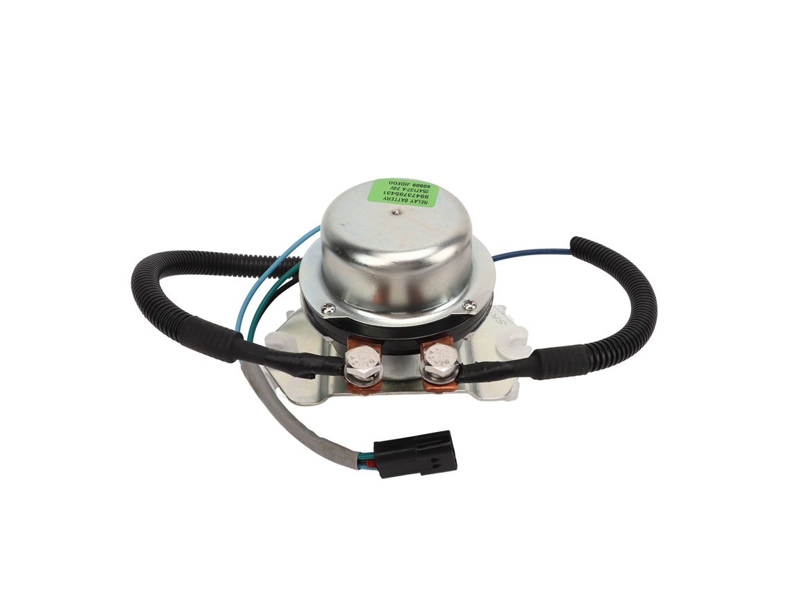 Rele De Batería Interruptor De Alimentación Principal Para Excavadora Kobelco Sk135 24v Terminal De Cobre Rojo