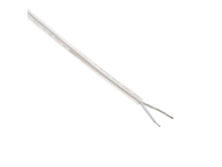 Cable Redondo Transparente 2X050mm Color Silver 1M LEDBOX