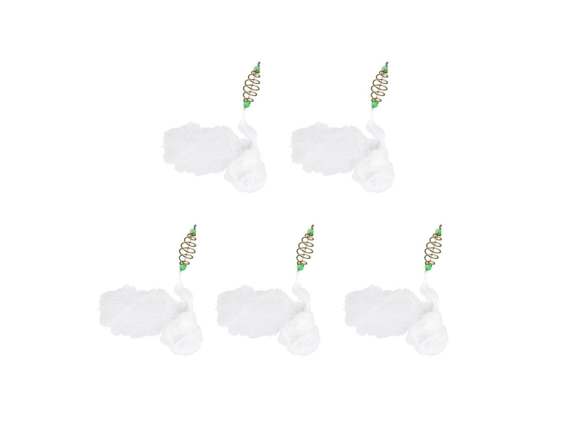 2026rebe-red De Pesca De Lanzar Nylon 5 Malla Ligera Sin Anzuelos Para Agua Salada Y Dulce 5pcs