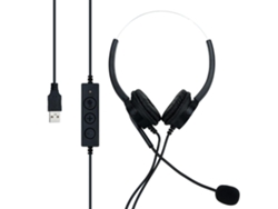 Auriculares CADORABO Mac Book Pro (USB - Negro)