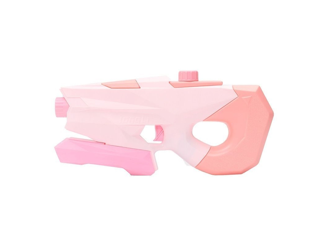 Pistola De Agua Potente De 1200 Ml, Juguete De Verano Para Niños Y Niñas, Ideal Para Jardín, Piscina O Playa. Color Rosa.