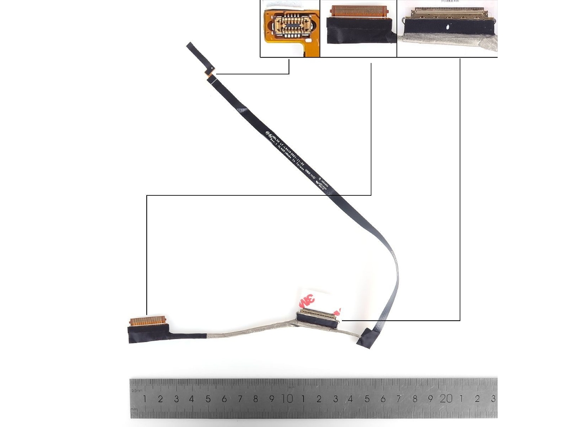 Cabo Lcd/led Dell Inspiron 3520 3521 3525 40pin 0,5 014f8f Dc02004ej00 Compativo