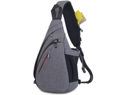 Mochila de hombro unisex impermeable con compartimentos para libros y actividades | Sin marca