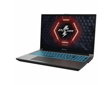 Laptop PCCOM Revolt 4070 (Plateado - 1 TB SSD - 15,6 - Qwerty Español - 32 GB RAM - Intel Core i7 - Nvidia Geforce RTX 4070)