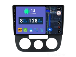Coche Radio Android Auto Autoradio 8GB RAM 128G ROM CarPlay Navegación GPS Pantalla Táctil RoverOne para Volkswagen Jetta 5 2005 - 2010 