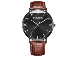 Reloj Hombre De Moda Correa Acero Inoxidable Cuarzo Analógico 9106