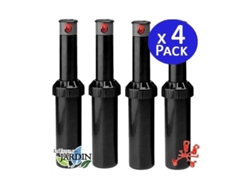 Aspersor de Riego Krain Minipro 1/2'' Alcance 5,1 a 9,1 M Pack 4 K RAIN