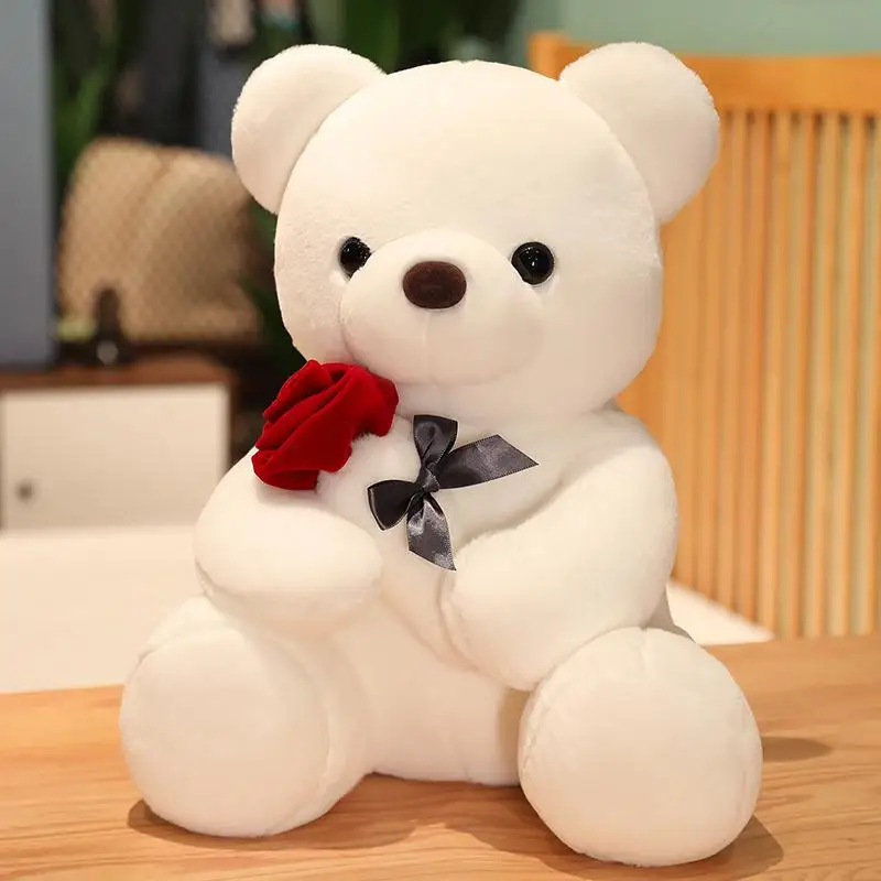 (estilo A, 25 Cm) Lindo Peluche De Oso Rosa, Peluche De Oso Para Abrazar