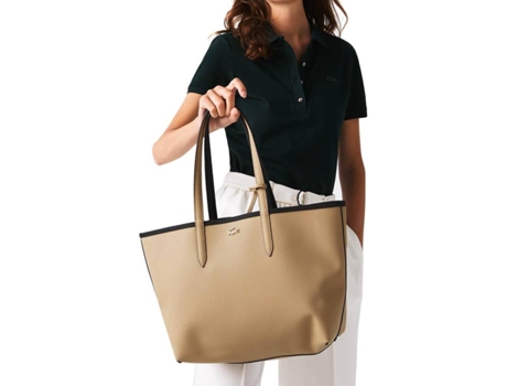 Bolso LACOSTE Shopping Reversible Sintético Mujer (Negro)