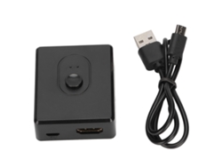 Divisor Hd Multimedia Interface 2 Entradas 1 Saída 4k 30hz Conversor Para Ps4 Pc Abs Chapado Ouro Plug And Play