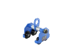 Carro de viga manual, ancho ajustable, alta capacidad de carga, 2t