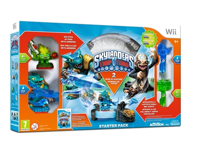 Juego Nintendo Wii Skylanders Trap Team: Starter Pack