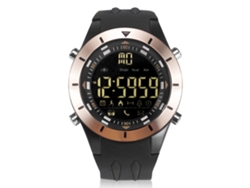 Reloj Inteligente De Fitness Con Bluetooth 4.0, Contador De Pasos Y Resistencia Al Agua (negro)