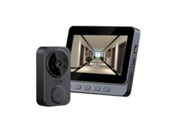 Videoportero inalámbrico con pantalla IPS, videovigilancia de alta definición e intercomunicador bidireccional inteligente. Brilvibera_gsg