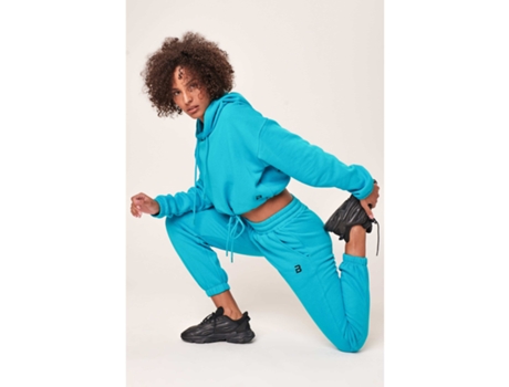 Chándale de Mujer para Fitness BIOTECH USA Chándal Arena Azul (XS)