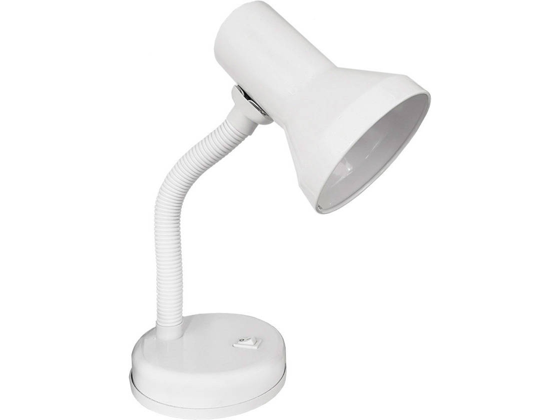 Lámpara de Mesa EDM 30251 (Blanco - 20 x 12.5 cm - E27)