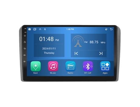 Autoradio 4GB RAM64GB ROM ROVERONE para Audi A3 2 8P 2003-2013 S3 2 2006-2012 RS3 1 2011 2012 CarPlay Android Coche Radio Bluetooth Navegación