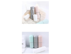 Caja portátil para guardar cepillos de dientes, color rosa Rosewell