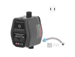 Bomba Boost De Motor Dc Sin Escobillas Automáticas 100w 24v, Para Riego Casero, Enchufe Us, Color Negro.
