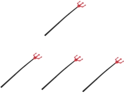Accesorios De Disfraz De Demonio Con Tridente De 4 Piezas Para Halloween Y Cosplay