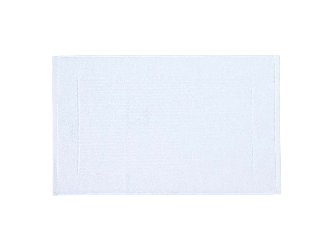 Homescapes Imperial Plain Cotton White Bath Mat