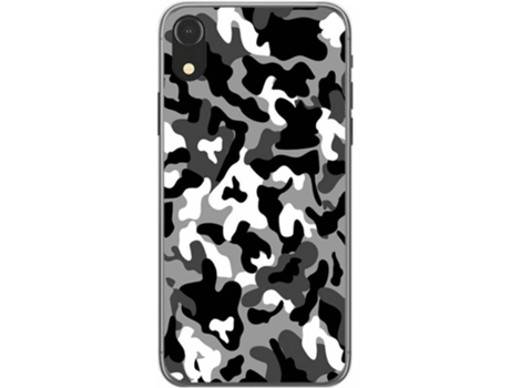 Carcasa iPhone XR TUMUNDOSMARTPHONE Snow Camuflaje Multicolor