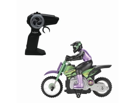 Mota LEXIBOOK Crosslander Off-Road Moto Luz Controlada Por Radio Control Remoto Con Mando A Distancia Recargable (Edad Mínima Recomendada: 3 años)