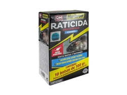 Raticida cebo fresco 100gr. brodifacoum 25ppm est-10