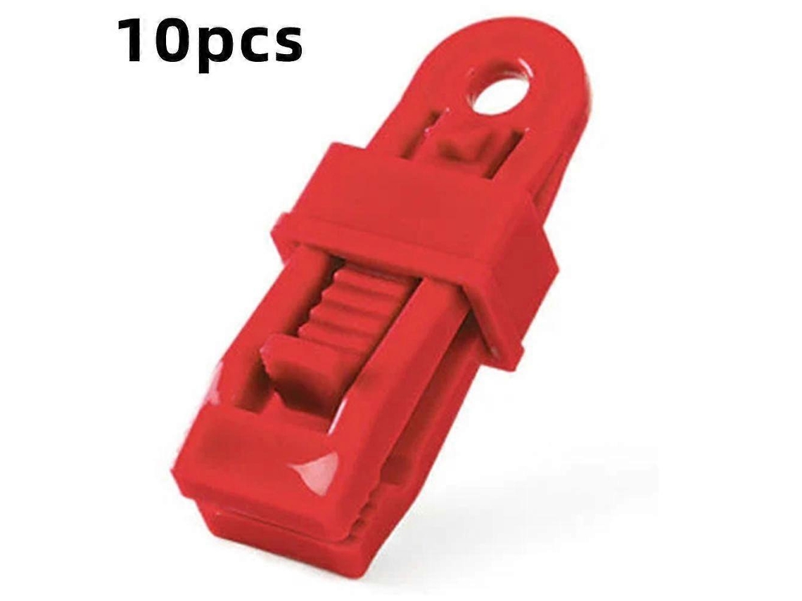 Omni-pinza De Seguridad Fuerte Para Toldos Y Toldas Resistente Al Viento Clamp Heavy Duty Para Exterior Rojo