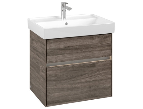 Villeroy &amp Boch Collaro tocador con iluminación 604x546x444 mm 2 cajones C009B0