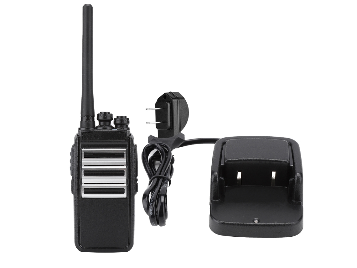 Radio Walkie-talkie Portátil Recargable N.inc Yk-55 De 3800 Mah Con Conector Redondo.