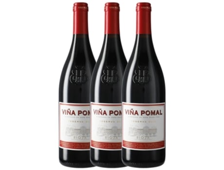 Vino BODEGAS BILBAÍNAS Bodegas Bilbaínas Viña Pomal Tempranillo Rioja Reserva (0.75 L - 3 unidades)