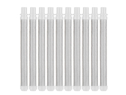 2026 Store-10 Piezas Filtro Para Pistola De Pintura Aérea Sin Aire Repuesto Aftermarket 50 Mesh Accesorios Eficientes Blancos