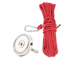 Anillo Magnético De Rescate De Un Solo Lado D48, Capacidad Máxima De 179 Libras/81 Kg Para Pesca Y Recuperación En Aguas Profundas.